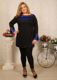 šaty, tuniky pro obézní ženy 6