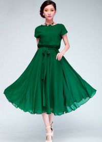 Sukienki z szyfonu dla kobiet 50 lat3