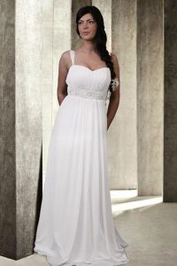 bílé šaty v řeckém stylu 6
