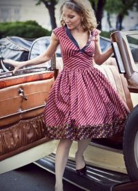 styl lat 50-tych sukienek 7