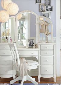 Oblačenje stolova s ​​ogledalom za spavaću sobu4