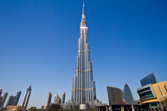 Бурдж-Халифа, самый высокий небоскреб в мире