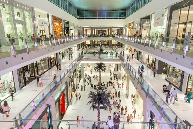 The Dubai Mall, самый большой торговый центр в мире