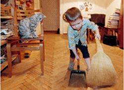 dolžnosti otroškega gospodinjstva