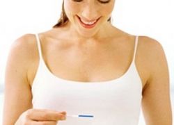 počáteční těhotenský test