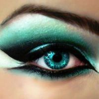 piękny lekki makijaż dla zielonych oczu 9