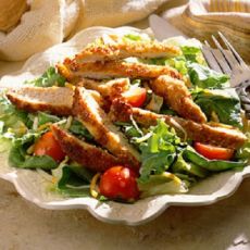 лесна салата с пилешка рецепта