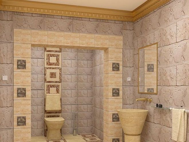 8_Египетская плитка для ванной комнаты