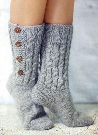Enterlac pletene čarape 1