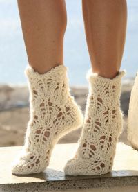 Enterlac 4 плетени чорапи