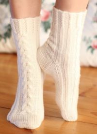 Ентерлац плетене чарапе 6