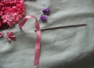 как да шият панделки lilac1