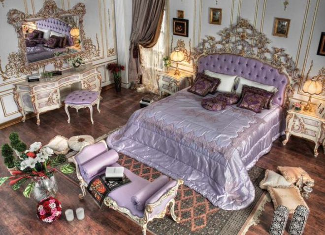 Спаваћа соба у империјалном стилу