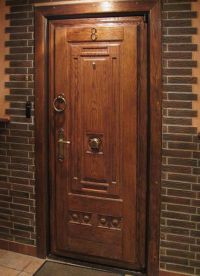 Drewniane drzwi wejściowe9
