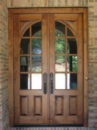 Vhodna lesena vrata za deželo 5