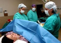 Epidurální anestezie pro císařský řez