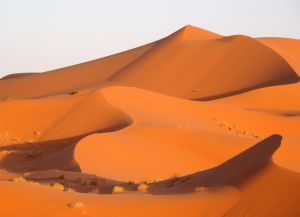Песчанные дюны Эрг-Шебби в Эрфуде, Марокко