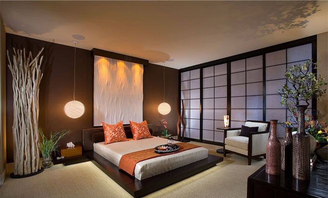 Японски стил спалня