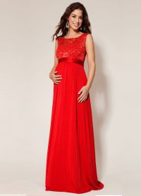 Вечерни рокли за бременни жени на сватба4