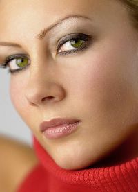 make-up za zelene oči in blond lase 6