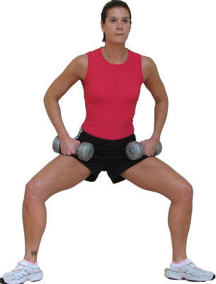 упражнения за укрепване на мускулите на бедрата