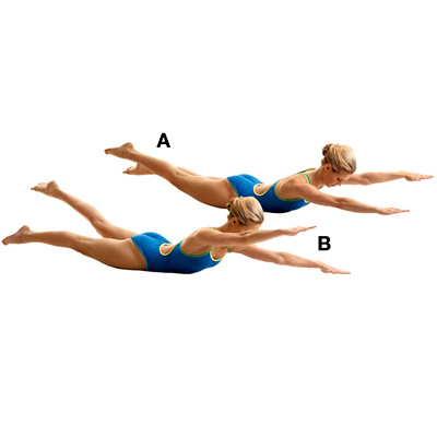упражнения на долната част на гърба6