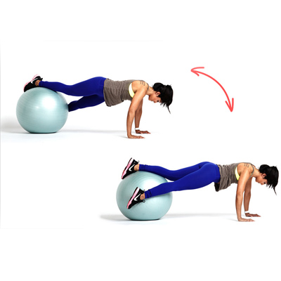 vježbe za fitball mršavljenje belly3