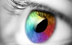 съвместимост на цветовете на човешкото око
