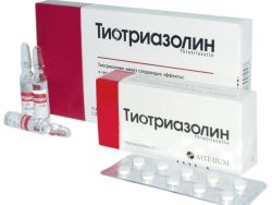 Indikace thiotriazolinů