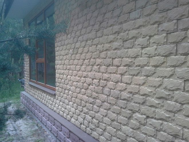 камень из бетона