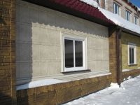 Облицовъчен материал за фасадата на къщата 14