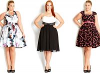 módní šaty pro obézní ženy krátké výšky3
