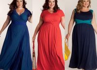 módní šaty pro obézní ženy krátkého vzrůstu5