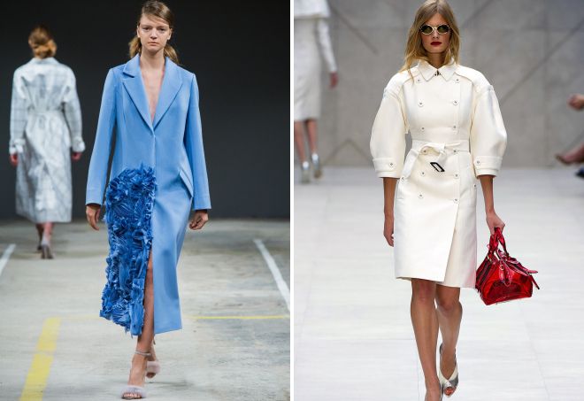модные тенденции весна осень 2018 пальто
