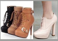 Modni škornji za gležnje jeseni 2013 1
