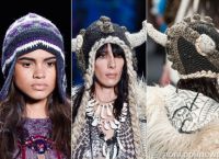 módní pletené klobouky 2016 8