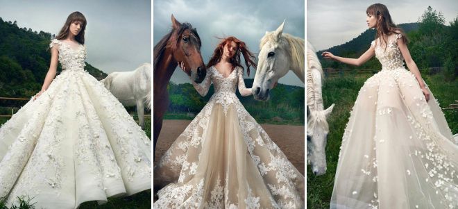 най-модерните сватбени рокли