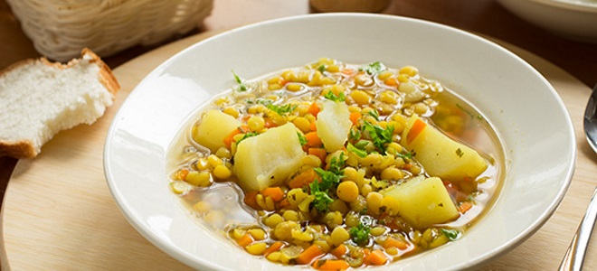 проста чиста рецепта от грахова супа