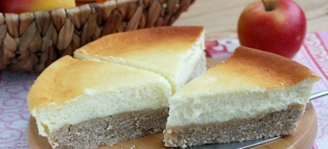 Sour cream pie - jednoduchý recept