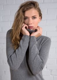 ženski visok vratni pulover 8