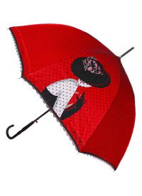 kobieta parasol trzciny 1