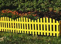 Ограда за цветни лехи2