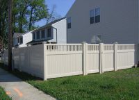 PVC ограда 4