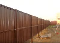 Ограда от метален профил със собствените си ръце42