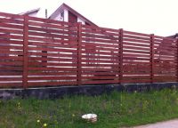 Dřevěný plot2