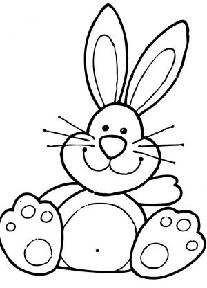 7 risanje zajca za otroke
