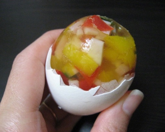Jellied Faberge vejce recept 5