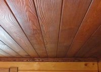 dokončení stropů s dřevěnými panely 2