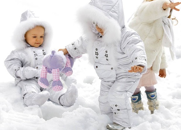 Fińskie kombinezony dla dzieci w zimie 4