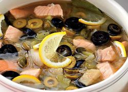 recept na ryby slaného lososa z lososa
